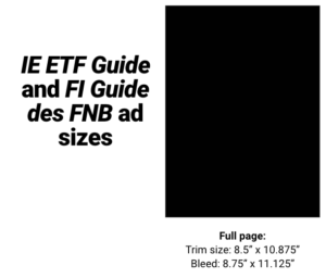 IE ETF Guide and FI Guide FNB Prints Ads: full page