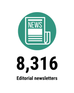 Conseiller: 8,316 Editorial newsletter