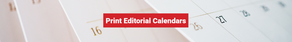 Print Editorial Calendar